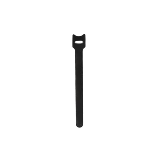 100 bridas de nailon reutilizables, ajustables, antideslizantes, con cierres de for plantas trepadoras y soporte de jardín.(Black,12x150mm)