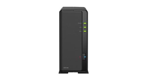 Image of Synology DiskStation DS124 Network Attached Storage Drive (Black)