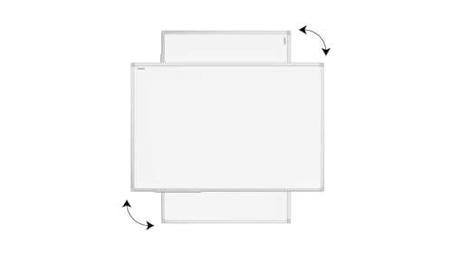 ALLboards Whiteboard with Aluminium Frame 120x80cm, view 3