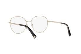 Image of Valentino VA1025-3070 Eyeglass Frame BLACK /LIGHT GOLD w /DEMO LENS 54mm