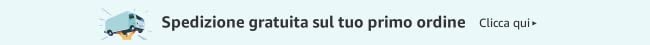 Spedizione gratuita sul tuo primo ordine