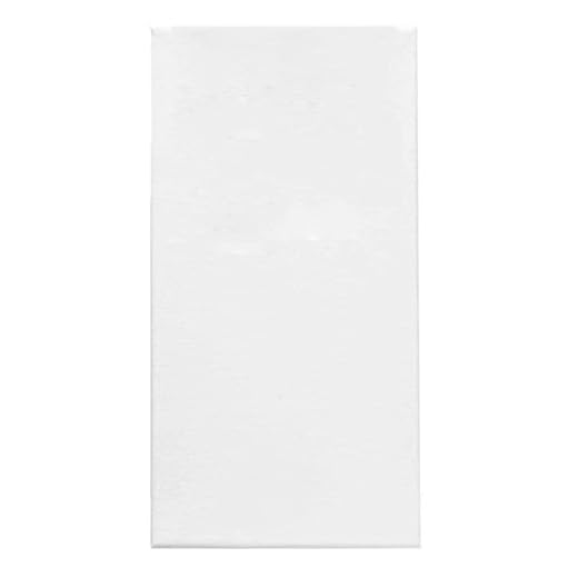 AC - Lienzo para pintar - 100% algodón - Listone de madera - Apto para todo tipo de pintura - Base para realizar pinturas de alta calidad para hogar o trabajo - 80 x 40 cm