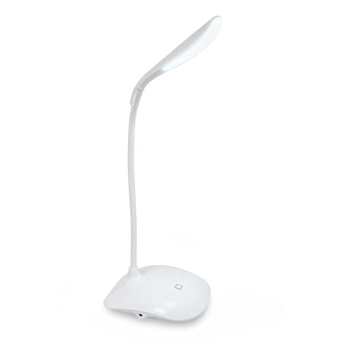 Eaxus® LED Schreibtischlampe - USB oder Batterien. Flexibel...