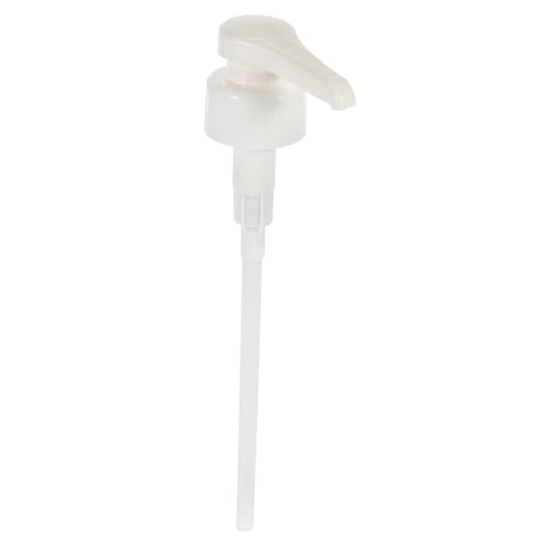 OSOLADY Syrup Dispenser Pump Long Tube Plastic Pump Head for Bottle Precise Syrup Measure