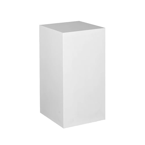 Socle pour magasin de vêtements et événementiel, podium carré blanc 40 cm