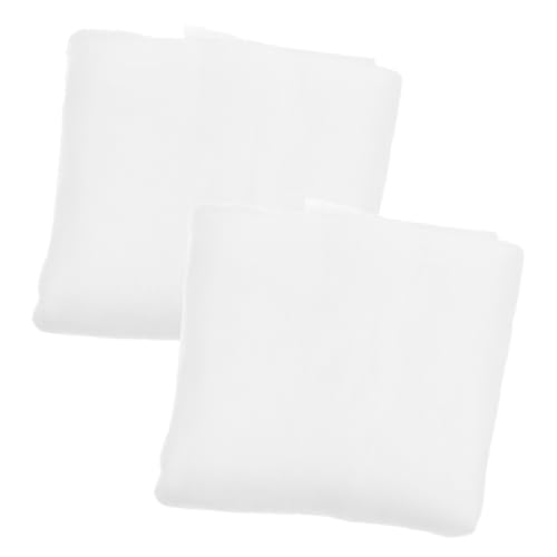 Hemoton Realistic Snowy Effect Snowflake Cotton Christmas Village Decor Table Rug for Holiday Artificial Blanket for Winter Decor