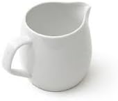 1 PCS amazingmarketonline Ceramic White Espresso Coffee creamer pourer Pitcher Barista 3 Oz Kitchen Home Craft Milk Frothing Jug