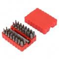 Screwdriver Set, Drill Bit Set, 33 in 1 bit kit Impact Driver bit Set, Hollow Screwdriver Bit Set Bit Set Hex Star Screw Bits Extension Rod