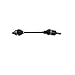 Auto Car Parts Left Front And Right Front Axle Assembly Drive Shaft Compatible For VW ID4X 1ED407271 1ED407272