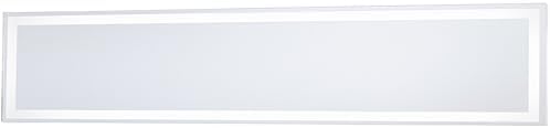 Minka Lavery 6110-3 Lavery Mirror with LED Light, 1-Light, 29 Total Watts, 36-in H x 6.75-in W, White