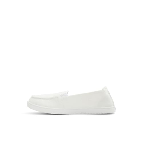 Roxy Women's Minnow VII Loafer Flat, Bright White, 6.5