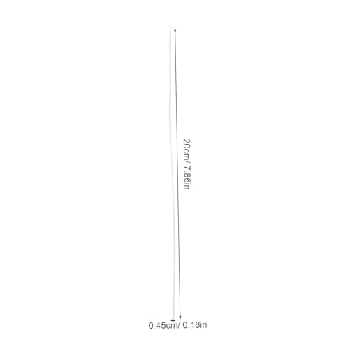 Zerodeko 1000 piezas alambre galvanizado para manualidades y jardín, recubierto de plástico, resistente para atar plantas, uso doméstico, grosor 0.18 pulgadas miniatura 2