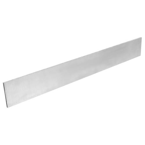 AUTSUPPL Flat Plate Steel Billet Blank Wear-Resistant Bar Stock for DIY Crafting