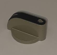 PARDZWORLD Knob black strip Suitable for Glass top Gas Stoves. Ergonomic Design,Controls Flame Soft & Smoothly, Shaft Size- 0. Cm. Pack of 1 Color:…