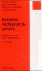  Betriebsverfassungsgesetz. Mit Wahlordnung