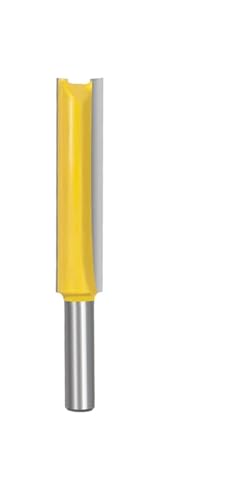 Fraise droite longue 8mm gabarit bois garniture charnière mortaisage