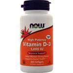 Vitamin D3 (1000IU) 360 sgels Pack of 2 (2 pack)