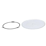 Mikrowelle MW10720, Stahl-SPCC, 43.9 x 33.4 x 25.8 cm, 20 L, 700 W, 5 Programme, Timerfunktion, Drehteller-Ø: 25.5 cm, weiß – Bild 5