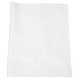 UTHCLO Weiße Malrolle Leinwand Langlebige Reißfeste DIY Graffiti Leinwand für Vielseitiges Blankes Malgewebe für Handwerk Kunstprojekte und Bemaltes Dekor