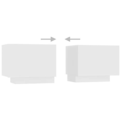 Xichuzi Mueble TV Blanco 300x35x40 cm, Moderno para Salón y Comedor, Mesa Television 3081924 - imagen 8