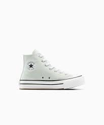 Converse A13122C Undefined's Ct As Eva Lift Hi Rainwashed - Zapatillas deportivas, Azul claro, 4.5 Big Kid