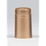 ABC Crafted Series | Heat Shrink Wine Capsules | Easy to Use | Fits Most Wine Bottles | Pack of 100 (Gold)