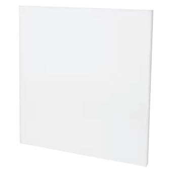 Polypropylene Sheet Stock 24" x 24" x 0.125" Thick, White