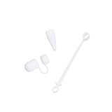 CONGARTENO 対応 筆キャップ 各種保護カバー 防止紐付き 製 耐久性 ホワイト