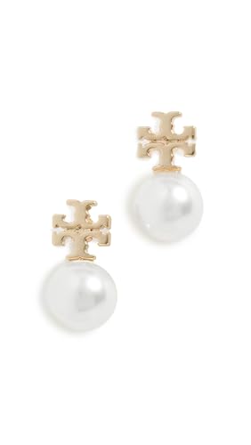 Tory Burch Women's Pearl Stud Earrings