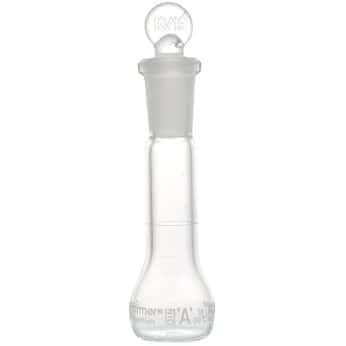 Cole-Parmer elements Class A Volumetric Flask with Glass Stopper, 5 mL: 10/PK