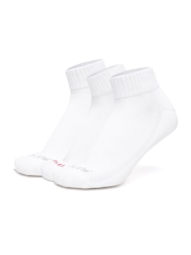 Image of Levi's LS201 Men's Cotton Stretch Ankle Mid Cut Half Terry Socks with Cushioned Sole (Pack of 3)
