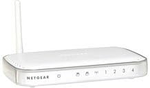 NETGEARWGPS606 54 Mbps Wireless Print Server with 4-Port Switch Bridge/Switch