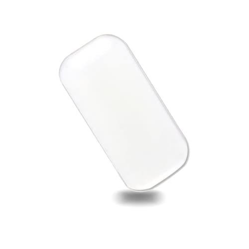Silikon Wimpern Pads, Silikon Wimpern Halter Pad, Wimpernverlängerung Halter, Falsche Wimpern Halter Pads Palett, Wiederverwendbare (Transparent)