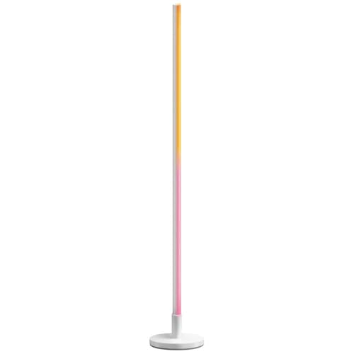 WiZ Lampada da Terra Pole Smart WiFi RGB, Luce Bi-zona Colorata, 13W, Bianco, Tecnologia SpaceSense, Controllo Vocale (Alexa, Apple HomeKit, Google Home)