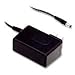 Mean Well GSM60U12-P1J Wall Mount AC Adapters 54W 12V 4.5A Med, 2xMOPP, 2 Pole AC US Plug, DC Posi Center Barrel Plug 2.1 ID x 5.5 OD x 11.0mm, Input: 80~264 VAC