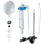 QDYZPP For Hyper Tough Complete Toilet Repair Kit with Fill Valve and Flapper
