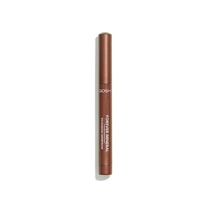 GOSH Forever Mineral Eyeshadow Stick – 006 CHOCOLATE – Crema a polvo Longwear Eye Crayon, resistente al smudge, acabado resistente al agua, alto pigmento, apto para viajes