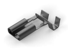 TE Connectivity/AMP Brand, 1742087-2-15000Pack, 187 FASTON Flag REC. 18-22 AWG TPBR