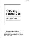 Getting a Better Job 007023745X Book Cover