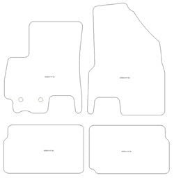 Tappetini Mazda 5 (2005-2010) Velluto Premium | Su Misura Perfetti