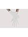 Seeksmile Adult Spandex Gloves Wrist Length Halloween Cosplay Costume Glove (Free Size, white)