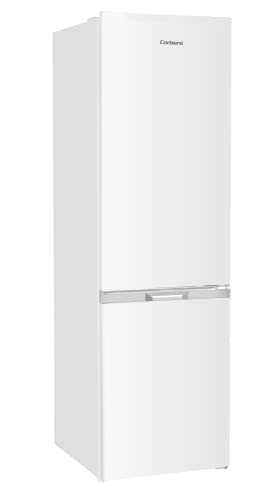 Corberó - Frigorífico Combi | CCH18023W | Capacidad 253 L | No Frost | Blanco | Luz LED | Crisper | Balcones Ajustables, Estantes de Cristal, Hueveras, Cubiteras | 40 Db | Eficiencia Energética F