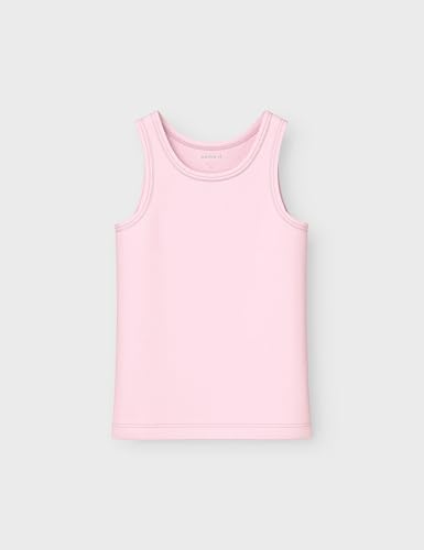 NAME IT Mädchen Nkftank Top 4P Hearts Noos, Serenity, Numeric_86 (4er Pack)