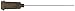 Non-Medical Non-STERILE 27 Gauge Dispensingl Blunt Needle- Grey (NOT for INJECTING)(Set of 50) L: 1.5 in. (38.1 mm)