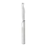 Amana Tool - 51481 Solid Carbide CNC Spiral 'O' Single Flute, Aluminum Cutting 1/4 Dia x 1