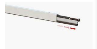 Paraspifferi Automatico Incasso Made In Italy - Regolazione Automatica Per Porte Legno E Alluminio, Lunghezza 43cm - Foto 7