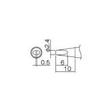 白光 コテサキ/2.4Dガタ(Z) T12D24Z wgteh8f Amazon.co.jp: 白光(HAKKO) コテサキ/2.4Dガタ(Z) T12D24Z : DIY・工具
