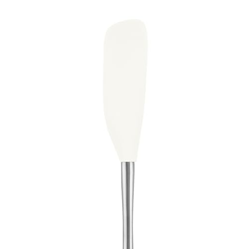 Grattoir à bocaux Flex-Core en acier inoxydable blanc durable
