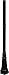 Gama Sonic GS-97SP Imperial Lamp Post for Solar Lights Outdoor Pole with 3" Fitter Mount, 79" Tall, (Black