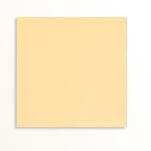 Image of 2 Pcs 12x12 Inch 1 /8 in Thickness Pale Orange Pastel Color Plexiglass Panel One Sided Glossy One Sided Frosted Plexiglass for DIY Items